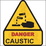  Danger - Caustic